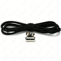 1 Pair New Elastic No Tie Shoelaces Semicircle Shoe Laces For Kids and Adult Sneakers Shoelace Quick Lazy Metal Lock Laces