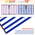 1000W LM301H EVO 650W Full Spectrum LED Grow Light Bar UV IR Turn on/off For Indoor Flower Tent Plant Growth Phyto Lamp