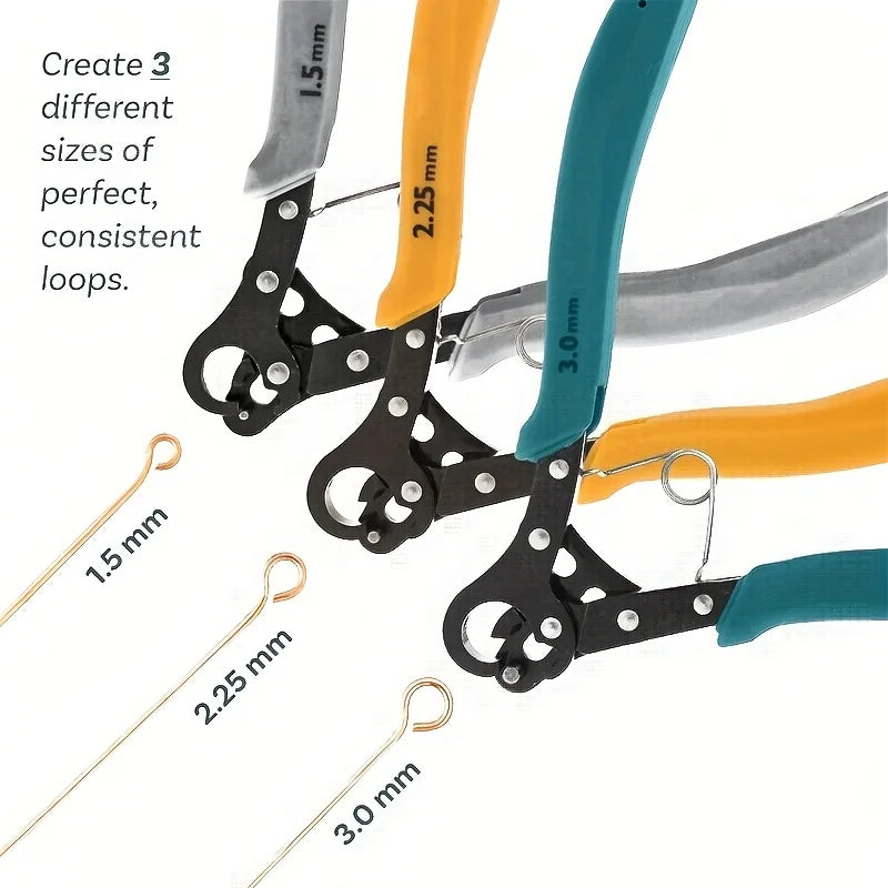 Professional Jewelry Round Nose Pliers Precision Wire Winding and Bending Tool for DIY Crafting Ring Wrapping and Repair