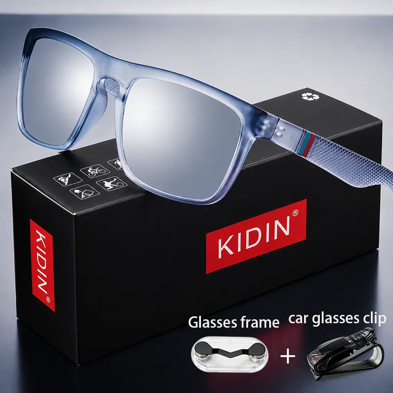 Fashion Square Polarized Sunglasses AntiGlare UV400 | SAMAG