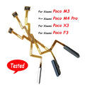 Fingerprint Scanner For Xiaomi Poco X3 Pro M3 F3 / M4 Pro 4G Home Button Fingerprint Menu Return Key Sensor Flex Cable