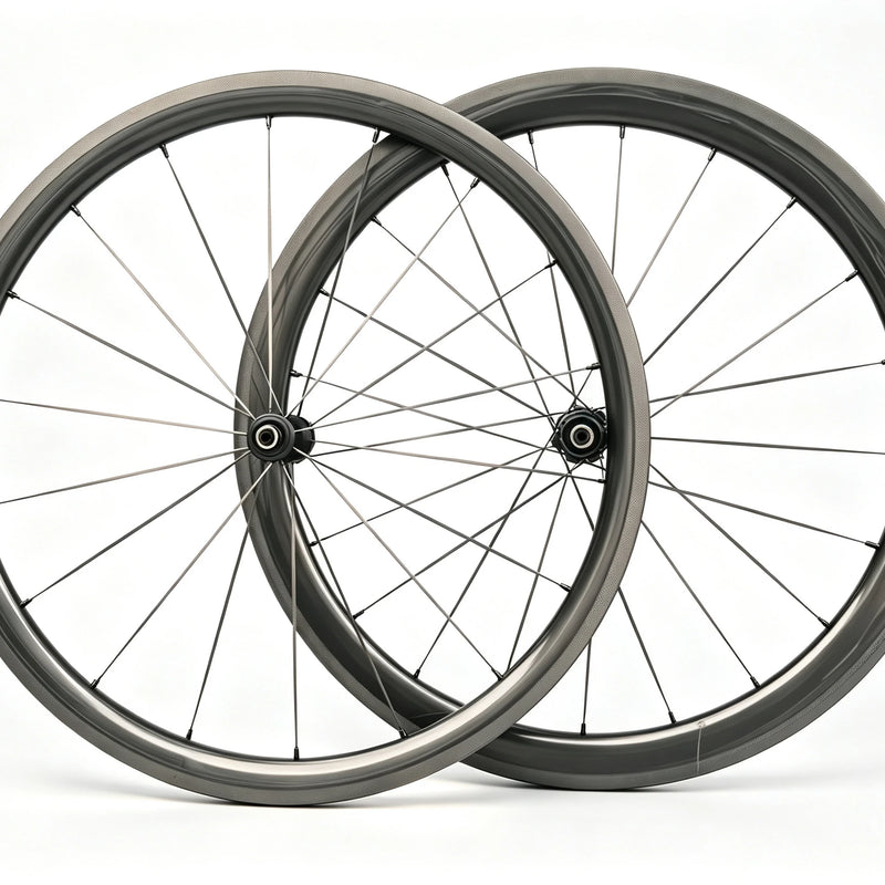 T1100 Ultra‑Light Carbon Spoke Road Wheelset | Rim‑Brake Only
