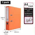 Lever Arch File A4 Folder Perforated Loose-leaf Folder Loose-leaf Book Data Book Double Hole Thickened Binders Desktop Organizer
