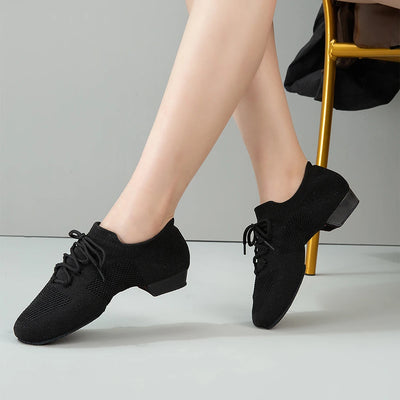 Dance Shoes for Women Jazz Salsa Ballroom Dancing Mesh | SAMAG