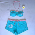 Tropical Holiday Flower Printed Swimsuit Suit Fashion | SAMAG