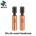 E3D V6 Heatbreak Heatsink Kit Titanium Alloy Bi-Metal Throat For Kingroon KP3S KP3S Pro S1 KP5L 3D Printer Parts Accessories