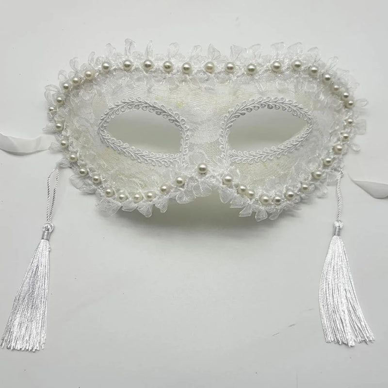 Party Mask Fringe Cosplay Mask Masquerade Ball Mask High Quality For Festival Prom Celebration