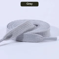Cotton Shoelaces 1CM Width Flat Shoe laces Tennis Sneakers Shoelace 80/100/120/140/160CM Laces for Shoes Accesories 1Pair