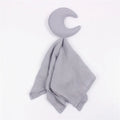 Baby Security Blanket Soft Cotton Muslin Comforter for Newborn Infant Sleeping Snuggle Toy Stuffed Animal Soothe Appease Towel