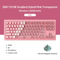 Akko 5087 V3 HE Magnetic Switch Keyboard 80% TKL US Layout Rapid Trigger 0.005mm 8K Type-C Wired Custom Gaming Keyboard Gasket