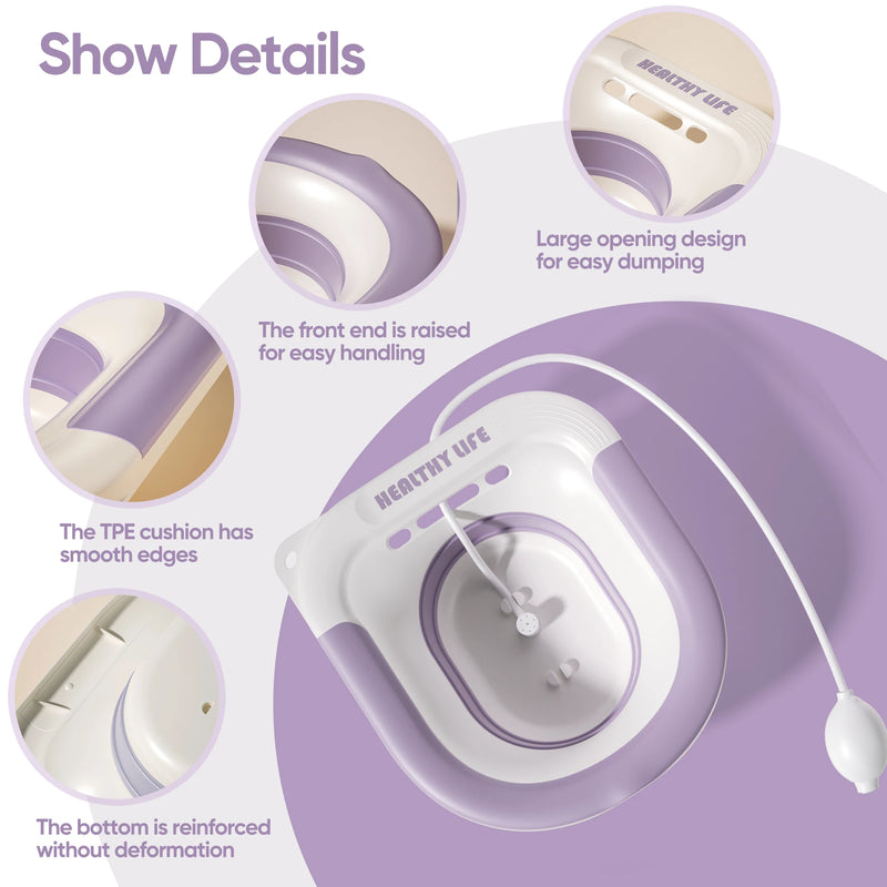Folding Toilet Sitz Bath Pregnant Women Special Wash - Visuel 4 | SAMAG