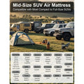 SUV Air Mattress Inflatable Car Trunk Camping Bed | SAMAG