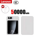 Lenovo 500000mAh Magnetic Wireless Power Bank Portable Fast Charger For Magsafe Auxiliary Battery For Xiaomi Huawei iphone