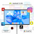 New Product 24 Inch Portable Tv Wifi Android 12 Smart Tv Tablet 10 Point Touch Screen Monitor 360 Rotating Tv Stand