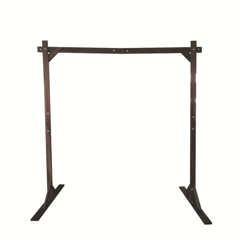 Forest Theme Wooden Wedding Arch Gazebo Backdrop Stand for Ceremony Garden Party Indoor Outdoor Event Decor