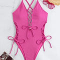 Printed Flower Tankini Set Girl Swimwear Adjustable Strap | SAMAG