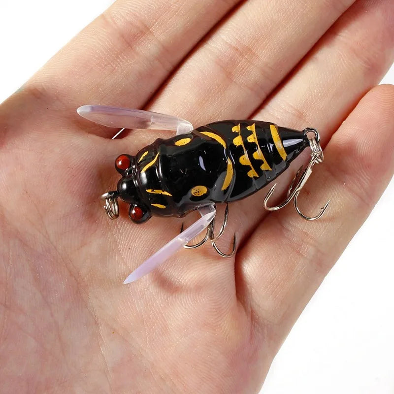 4cm/5.5g Bionic Cicada Hard Bait Fishing Lure Simulation - View 6 | SAMAG