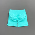 HISTELLO Impact Shorts 4.5" Women Fitness Sports Biker Shorts Low Waist Gym Short Workout Scrunch Butt Yoga Seamless Leggings