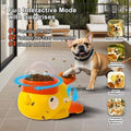 Dog, cat, pet feeder, little yellow duck, interactive puzzle dog feeding machine, puppy, missing food toy, anti-slip bottom