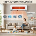 18000 BTU Mini Split Air Conditioner Heat Pump System, Wifi Enabled 19 SEER2 208-230V Inverter Ductless AC Cool Up to, Custom