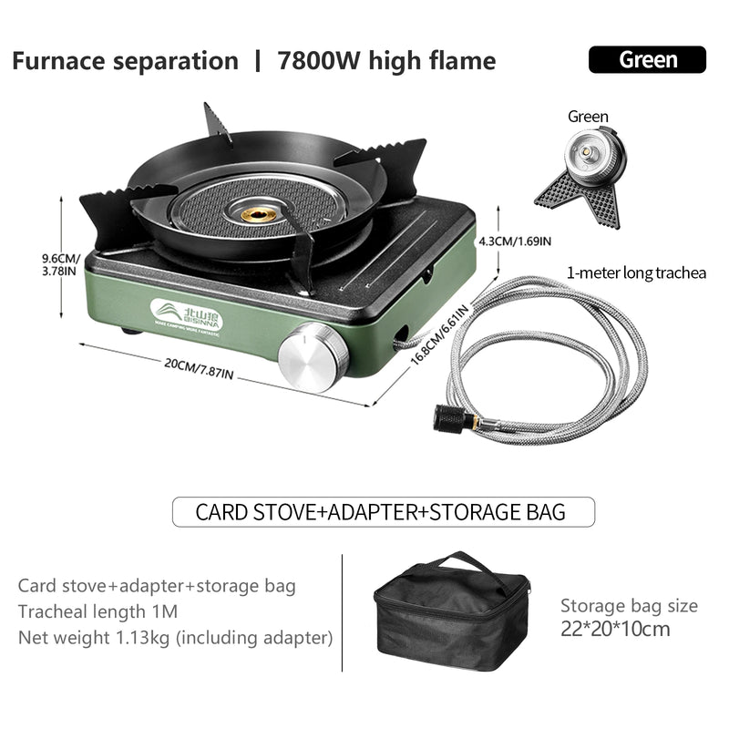 BISINNA Camping 7800W High Power Gas Stove Split Portable - View 8 | SAMAG