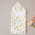 Happyflute Hooded Baby Towel 1Pc Cotton Soft Absorbent Reusable Washable Comfortable Gentle Care Newborn Toddler Bath Wrap