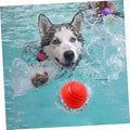 Indestructible Dog Chew Toy Solid Rubber Bouncy Ball for Teeth Grinding Interactive Outdoor Throwing & Fetch Training Pet Ball