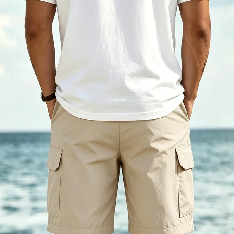 Men's Island Vacation Cargo 5-Inch Shorts with Dual 3D | SAMAG
