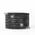 1PC Luxury Rhinestone Shoelaces Rainbow Diamond Shoe laces Sneakers Laces Shoes Round Shoelace 100/120/140/160CM  DIY Strings