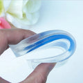 Silicone Gel Heel Cushion Insoles Men Women Support Shoe Pad Relief Foot Pain Soft Inserts Foot Pain Protectors High Heel Insert