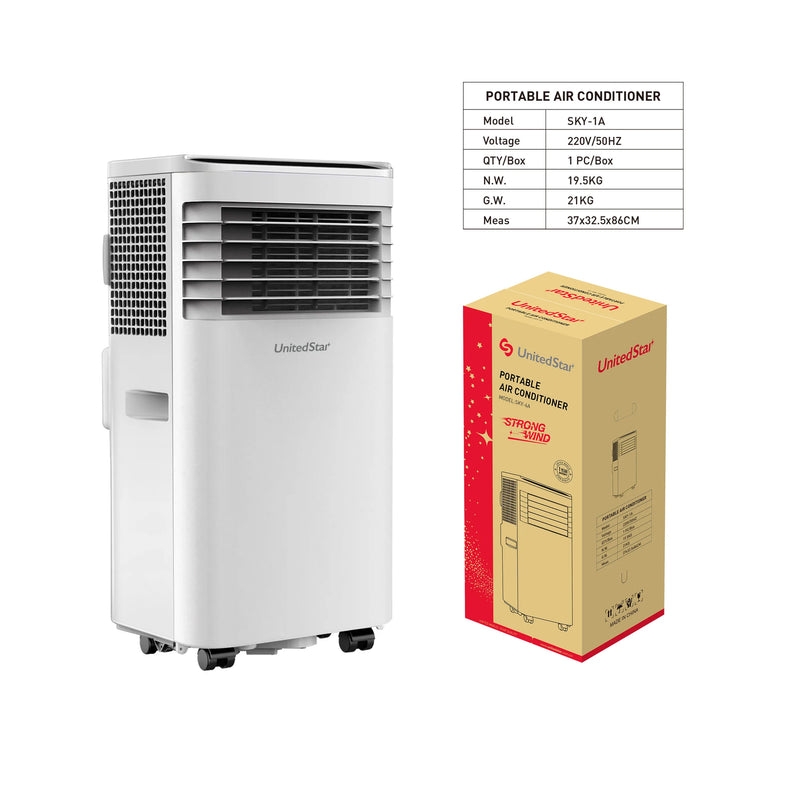 New Mobile Standing Home Small Smart Wifi AC Unit Air Conditioner Portable Airconditioner Mobile Air Conditioner