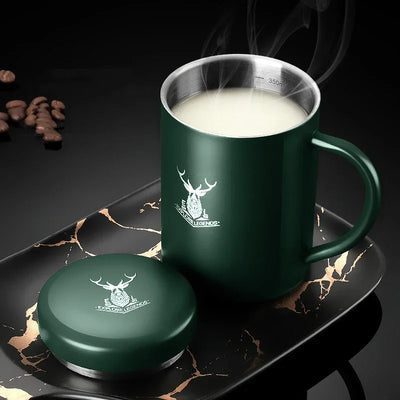 Thermal Mug with Lid 304 Stainless Steel Coffee Cup Home | SAMAG