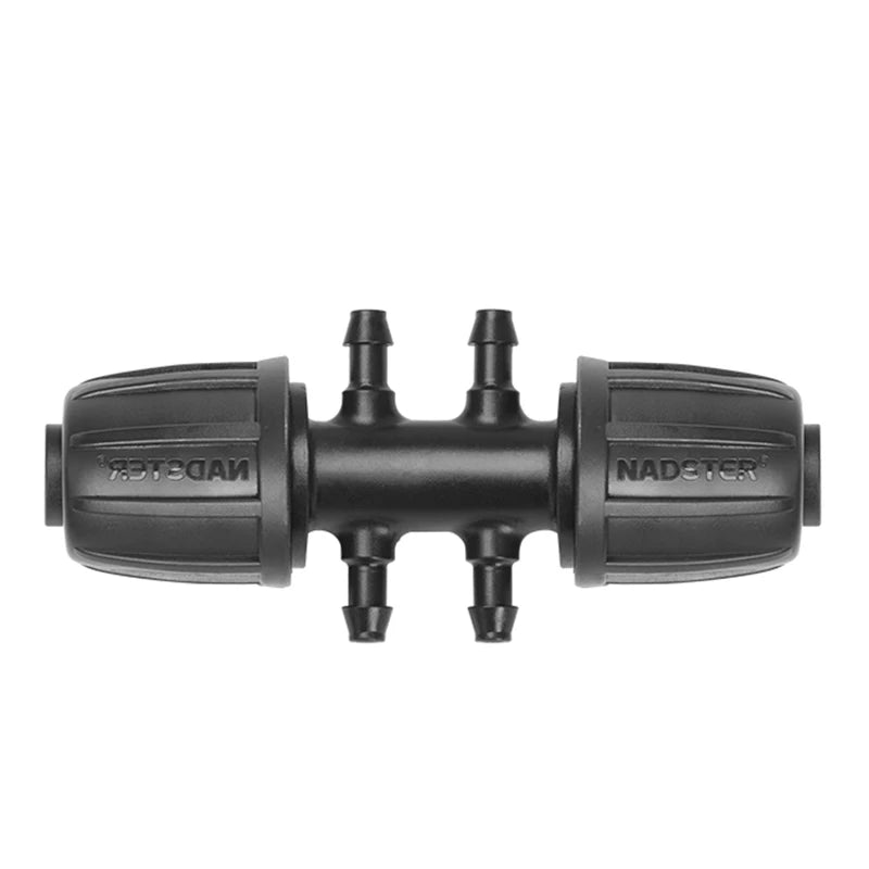 2~10Pcs 16mm PE Pipe Connectors Garden Watering Irrigation Joints Agricultural Irrigation Quick Connector Straight Elbow Tee
