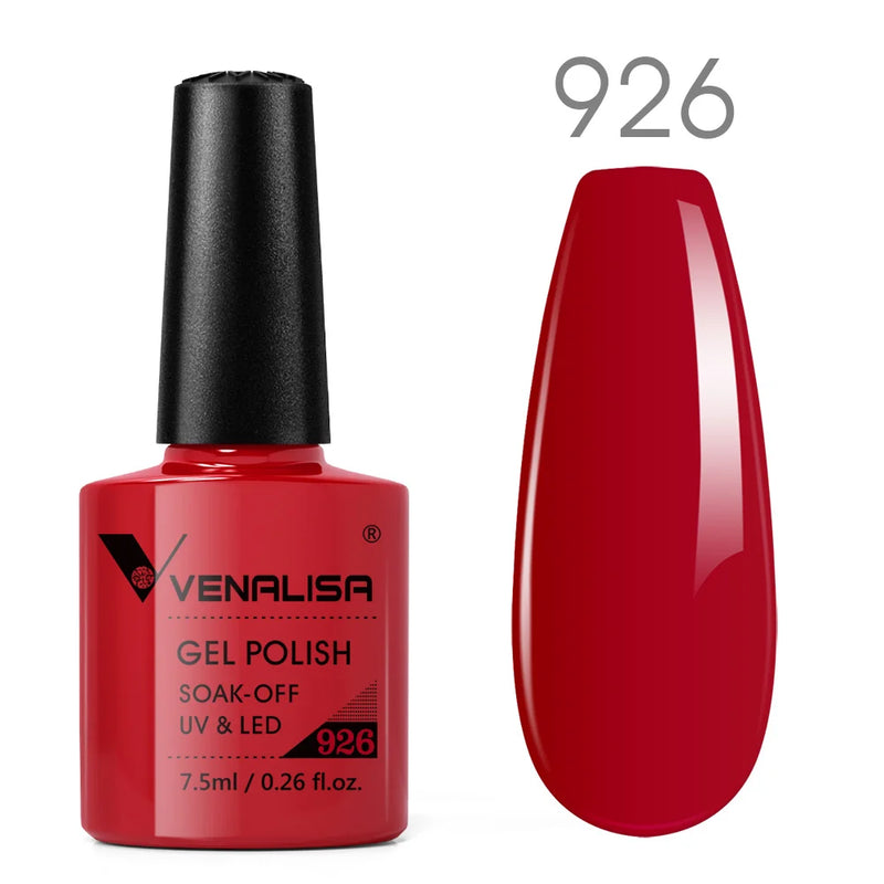 VENALISA Non Cleansing Topcoat Nail Art 7.5ml Soak off Base Coat Foundation No Wipe Top Coat Nail Gel Funny Bunny Gel Varnish