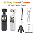 4K Pocket Action Camera Touch Screen Stabilization Sport BodyCam Portable Small Video Recorder Digital Vlog Camera for YouTube