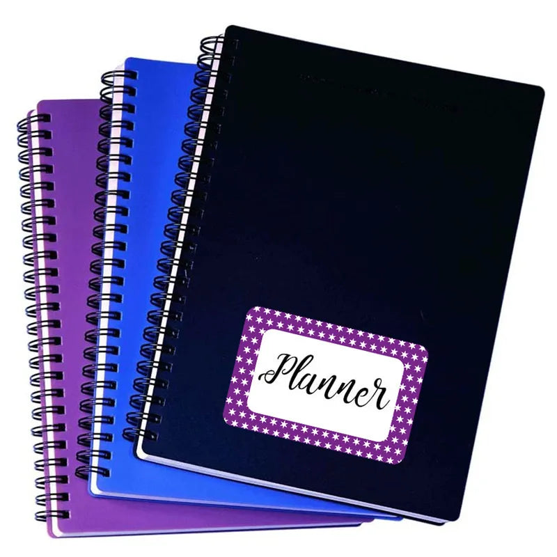 50 - Colorful Blank Handwritten Name Stickers Labels - View 4 | SAMAG