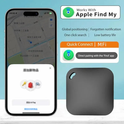 Smart Bluetooth GPS Tracker Work with Apple Find My APP | SAMAG