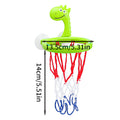Baby Bath Toy Children Water Play Toys Set Bathroom Bathtub Suction Cup Shooting Basketball Hoop with 3 Balls Bath Toys for Kids