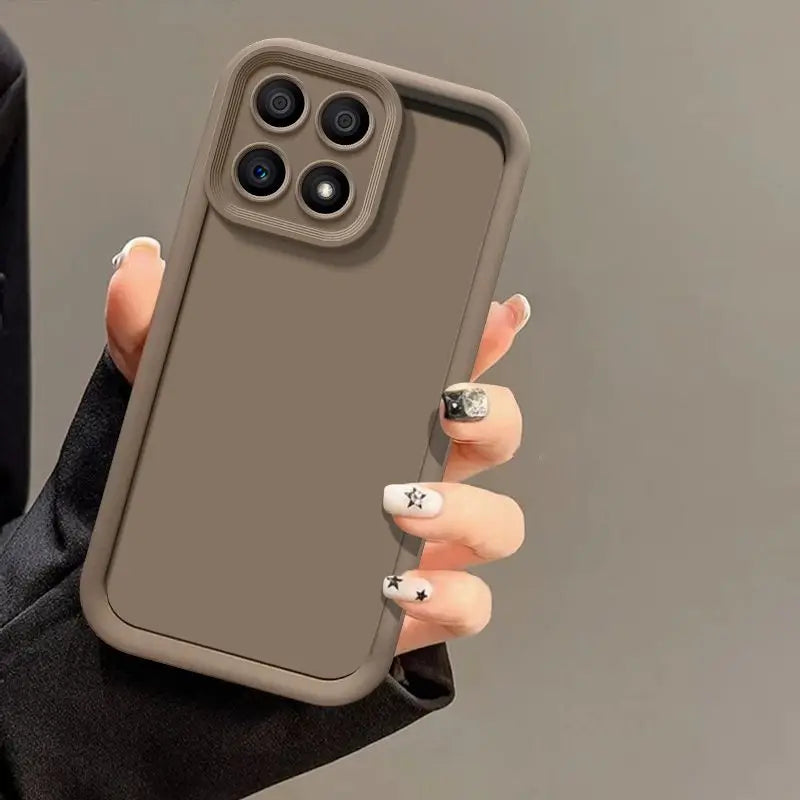 For Honor X7c Case Honor 200 Smart Phone Case Honor X7C Matte Back Cover Skin Feel Protection Shockproof case