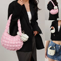 Mini Bag Edgy Mini Waist Pack Cute Clutch Purse Decorative Pendant Coin Purse Lipstick Bag Headphone Bag Women Accessories