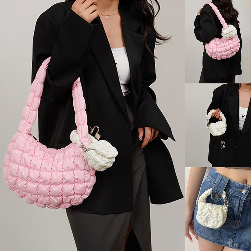 Mini Bag Edgy Mini Waist Pack Cute Clutch Purse Decorative Pendant Coin Purse Lipstick Bag Headphone Bag Women Accessories