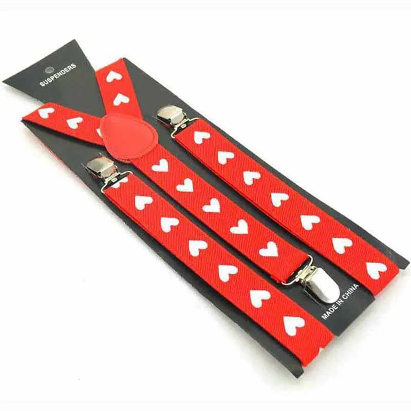 Mens Adjustable Belt Pants Holder Wear Elastic 3 Clips Y - Back Suspenders Braces school Fashion MW21 - Visuel 14 | SAMAG
