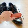 Quality Leather Shoe Brush Solid Wooden Handle Details Polishing and Cleaning  Brush Horse Hair Soft Wood Brush Shoe Accessories