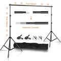 Background Stand Kit Support Frame System Backdrops  Adjustable Stand for Photography Photo Studio Chromakey Green Screen Frame