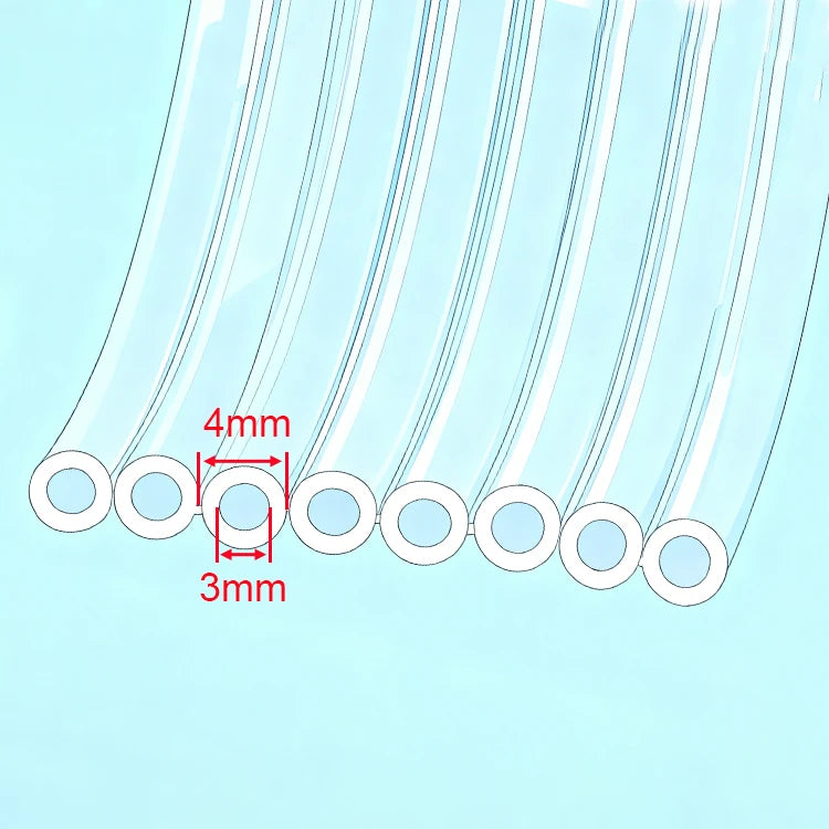10 Meter UV Ink Tube 8 Lines  Line for Epson DX4 DX5 DX7 Head ECO Solvent Ink Tube UV Ink Tube Uv Ink Hose for UV Printer