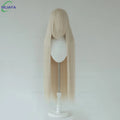 Very High Quality 600g 68 Colors 40 Inch 100cm Long Straight Cosplay Wig With Bangs Heat Resistant Hair Anime Wigs + Wig Cap