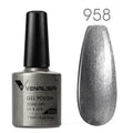 VENALISA Non Cleansing Topcoat Nail Art 7.5ml Soak off Base Coat Foundation No Wipe Top Coat Nail Gel Funny Bunny Gel Varnish