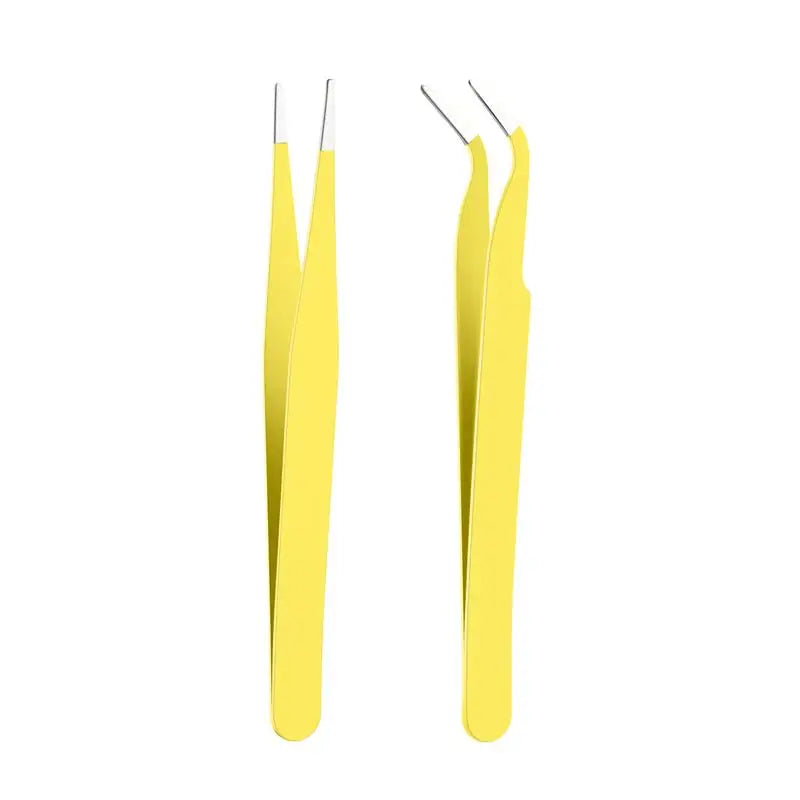 Stainless Steel Tweezers Jewelry Making Tools DIY Epoxy Resin Mold Color Kits Handmade Accessories - Visuel 7 | SAMAG