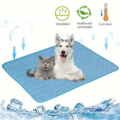Dog Cooling Mat Summer Pet Cold Bed Extra Large For Small | SAMAG