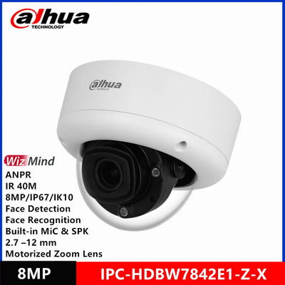 Dahua IPC-HDBW7842E1-Z-X 8MP 2.7 mm-12 mm Motorized Zoom | SAMAG